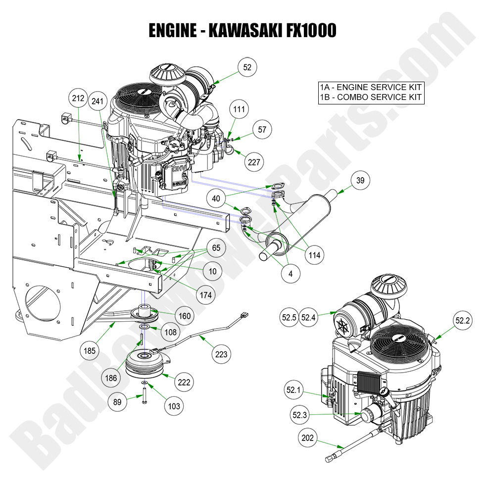 2023 Rebel Engine - 999cc Kawasaki FX1000